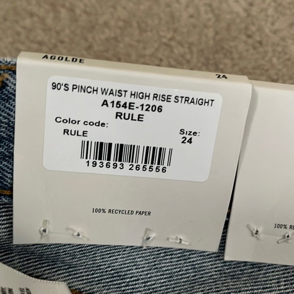 Agolde 90’S Pinch Waist Jean - Picture 5 of 16